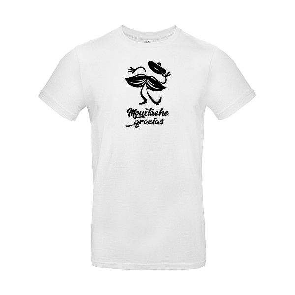 Presqu'spagnol - T-shirt délire pour Homme -modèle B&C - E190 - thème absurde et humour -