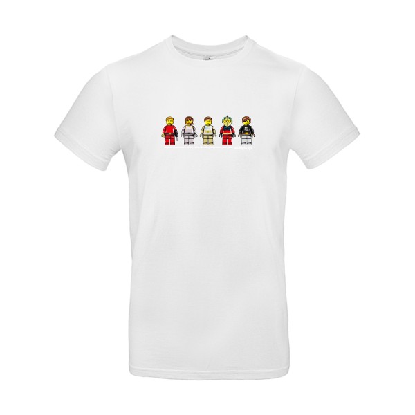 Old Boys Toys - T-shirt original pour Homme -modèle B&C - E190 - thème personnages animés -