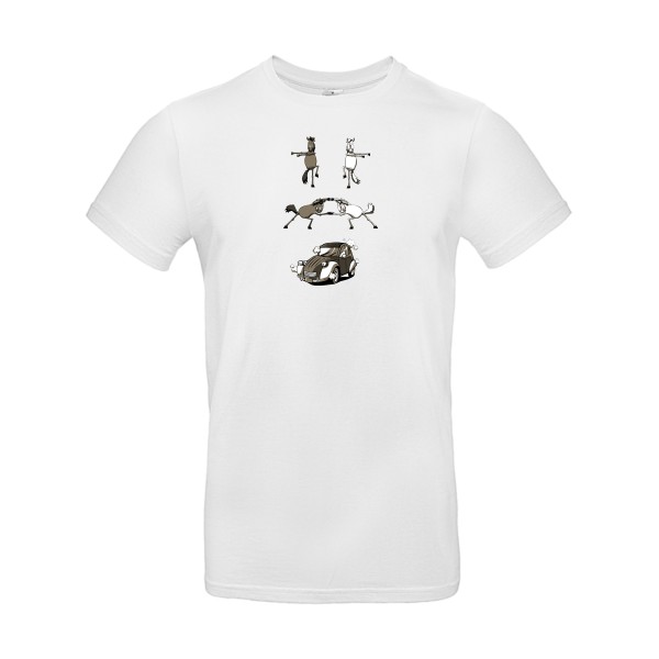 Fusion -T-shirt 2 cv -B&C - E190 -thème automobile -