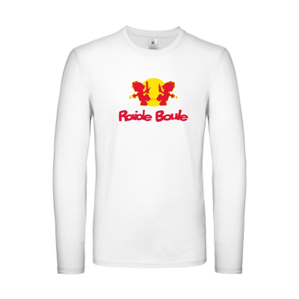 RaideBoule - Tee shirt parodie Homme -B&C - E150 LSL
