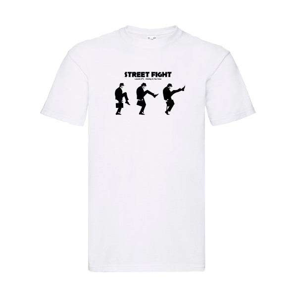 British Fight-T-shirt humoristique - Fruit of the loom 205 g/m²- Thème humour anglais - 