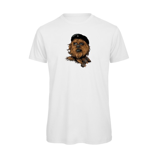 Chewie guevara -T-shirt bio  parodie Homme  -B&C - T Shirt organique -thème  cinema - 