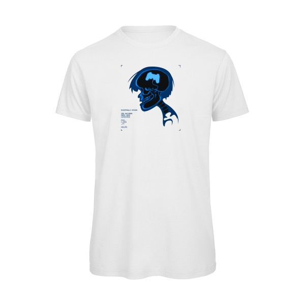 radiogamer - T shirt skull -B&C - T Shirt organique