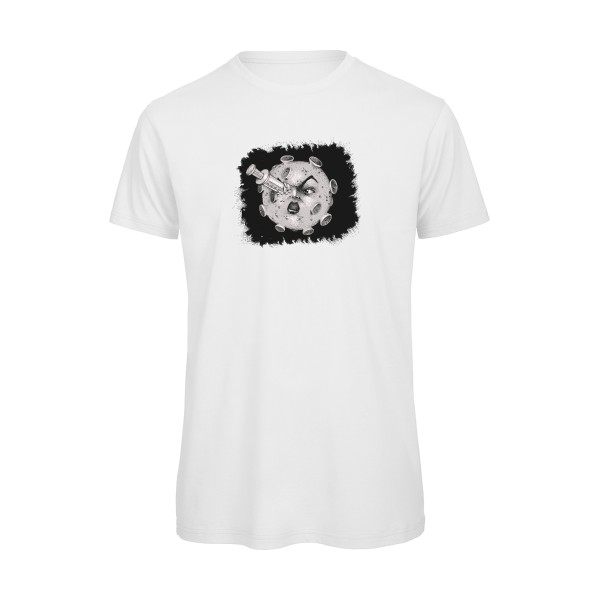kill the virus-T-shirt bio fantastique- B&C - T Shirt organique- Thème covid 19 - 