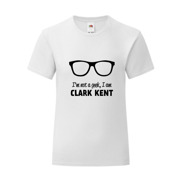 T-shirt léger - Fruit of the loom 145 g/m² (couleur) - I am Clark Kent