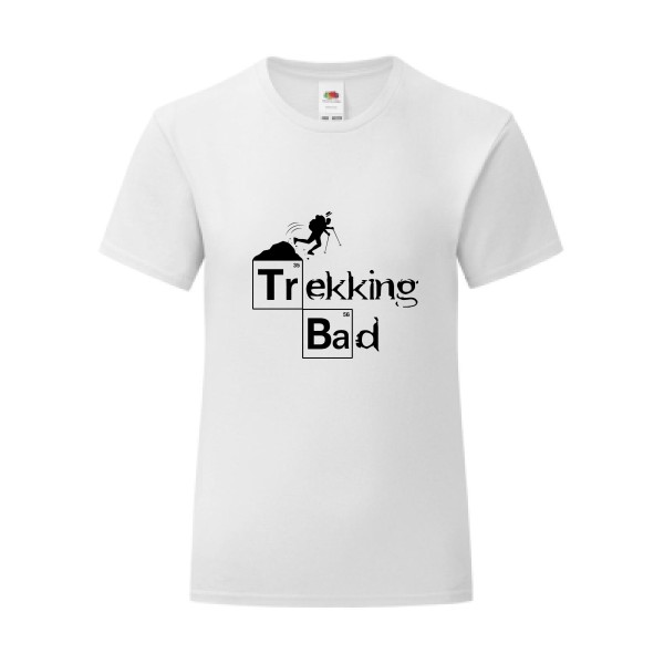 T-shirt léger - Fruit of the loom 145 g/m² (couleur) - Trekking bad