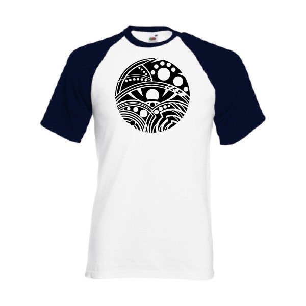 T-shirt baseball - Fruit of the Loom - Baseball Tee - Eye