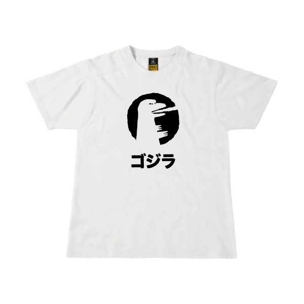 T-shirt workwear Vintage Godzilla -B&C - Workwear T-Shirt