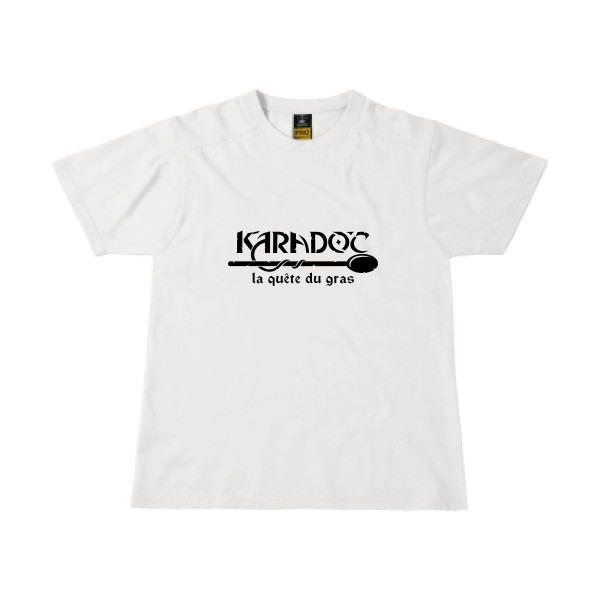 Karadoc -T-shirt workwear Karadoc - Homme -B&C - Workwear T-Shirt -thème  Kaamelott- Rueduteeshirt.com -