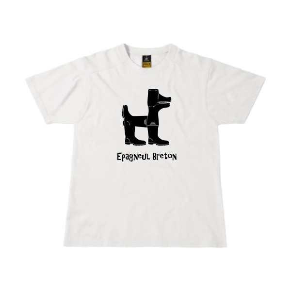 T-shirt workwear Homme original - Epagneul breton - 