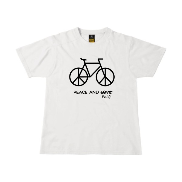 - T-shirt workwear velo humour - B&C - Workwear T-Shirt- rueduteeshirt.com