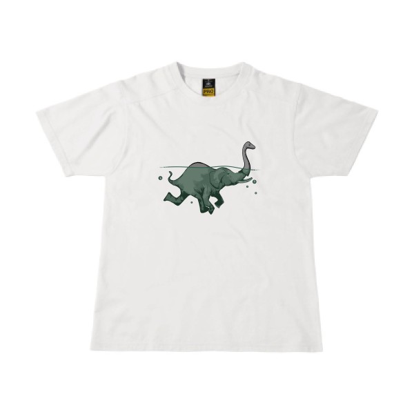 Loch Ness Attraction -T-shirt workwear geek original Homme  -B&C - Workwear T-Shirt -Thème geek original -