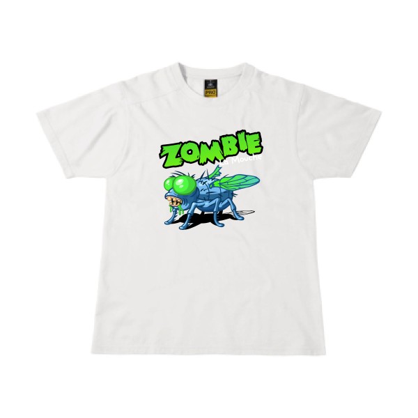 T-shirt workwear Homme original - Zo(m)bie la mouche - 