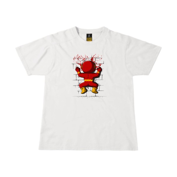 Splach! - T-shirt workwear parodie Homme - modèle B&C - Workwear T-Shirt -thème musique et parodie -