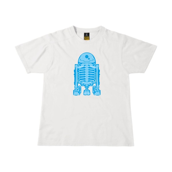 Droid Scan - T-shirt workwear robot pour Homme -modèle B&C - Workwear T-Shirt - thème science fiction-