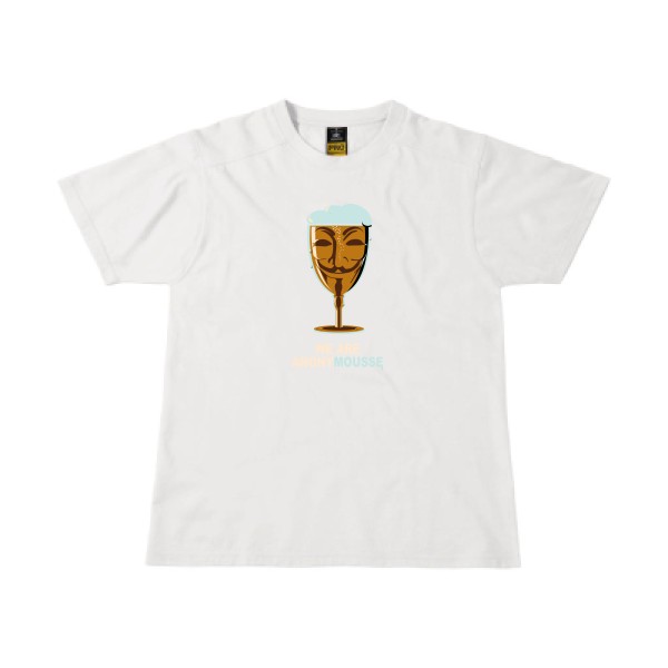 anonymous t shirt biere - anonymousse -B&C - Workwear T-Shirt