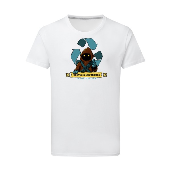 Sauvez la galaxie - T-shirt léger parodie Homme - modèle SG - Men -thème humour et ecologie -