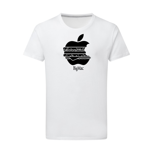 BigMac -T-shirt léger Geek- Homme -SG - Men -thème  parodie - 