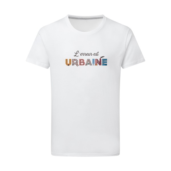 L'erreur est urbaine -T-shirt léger cool- Homme -SG - Men -thème  ecologie - 