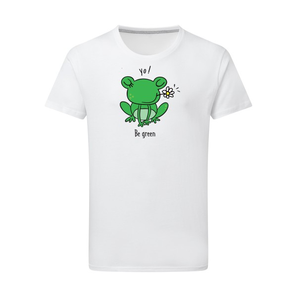 Be Green  - Tee shirt humoristique Homme - modèle SG - Men - thème humour et animaux -