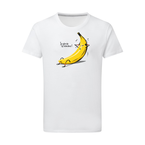 Je garde la banane ! - T-shirt léger drôle et cool Homme  -SG - Men - Thème original et drôle -