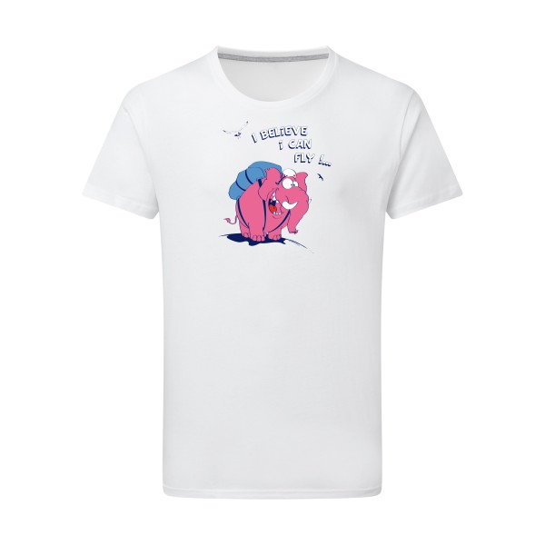 Just believe you can fly  - T-shirt léger elephant -SG - Men