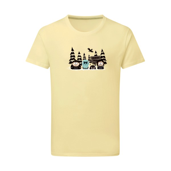 North Park - T-shirt léger montagne Homme - modèle SG - Men -thème humour  montagne-