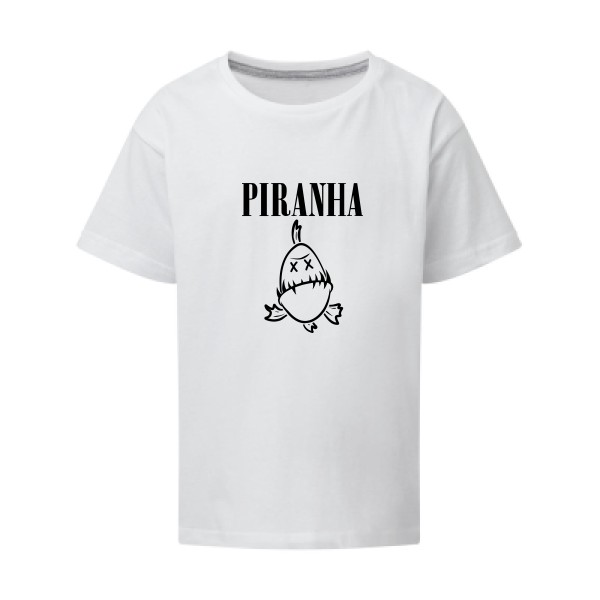 T-shirt enfant original Enfant  - Piranha - 