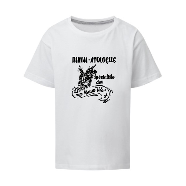 Rhum-atologue - SG - Kids Enfant - T-shirt enfant musique - thème humour et alcool -