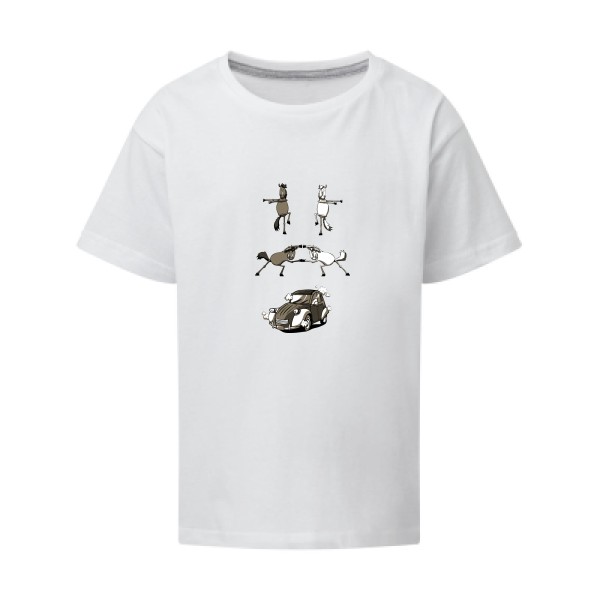 Fusion -T-shirt enfant 2 cv -SG - Kids -thème automobile -