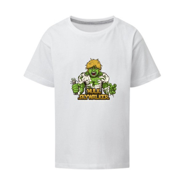 T shirt fun - Hulk Sky Walker -T-shirt enfant - modèle SG - Kids-thème bande dessinée -