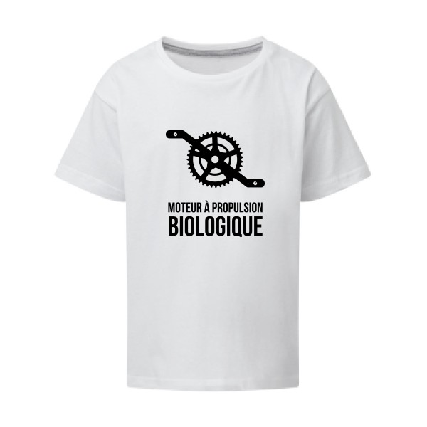 Cyclisme & écologie - SG - Kids Enfant - T-shirt enfant humour velo - thème cyclisme et ecologie -