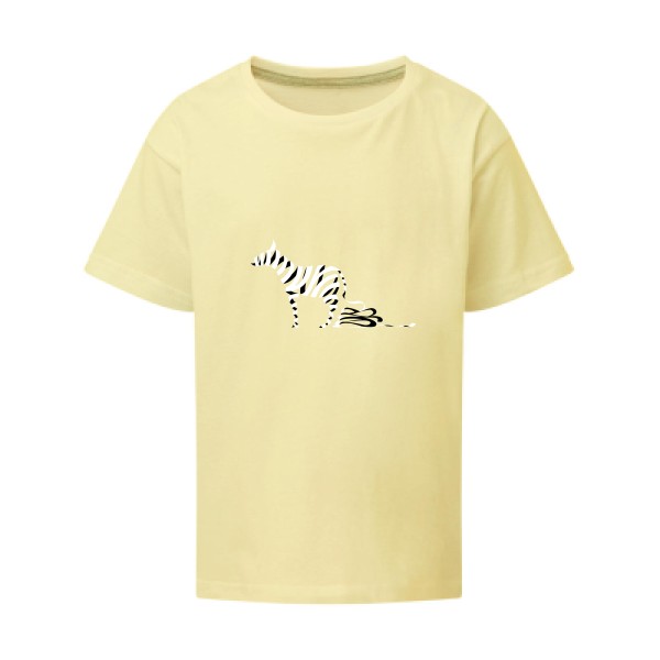 T shirt original Enfant - Zèbre -