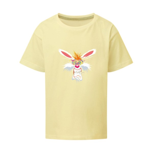Rabbit  - Tee shirt humoristique Enfant - modèle SG - Kids - thème graphique -