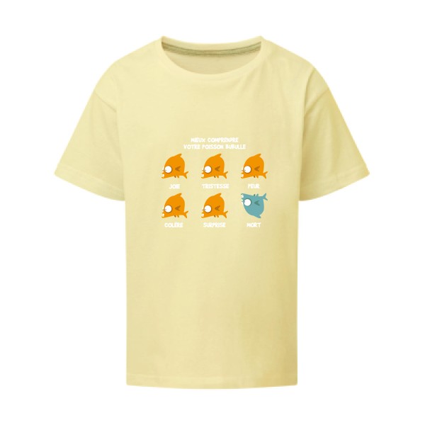 Mieux comprendre votre poisson bubulle -T-shirt enfant drôle Enfant -SG - Kids -thème humour -