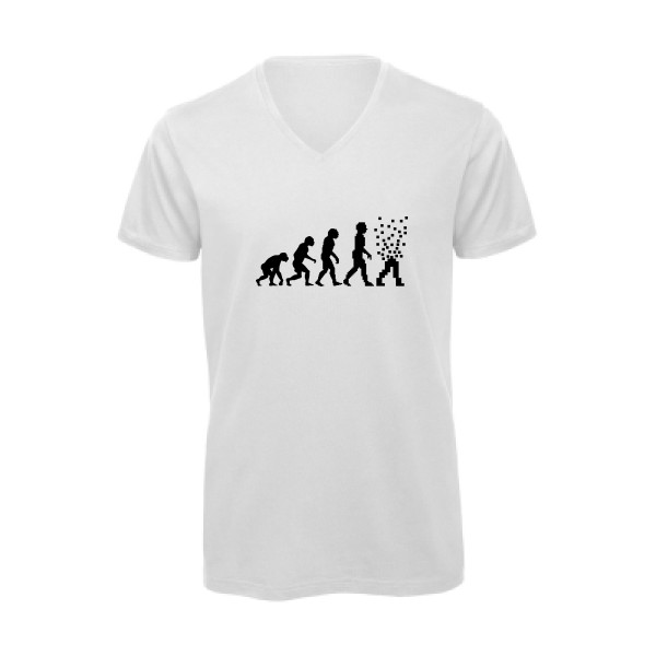Evolution numerique Tee shirt geek-B&C - Inspire V/men