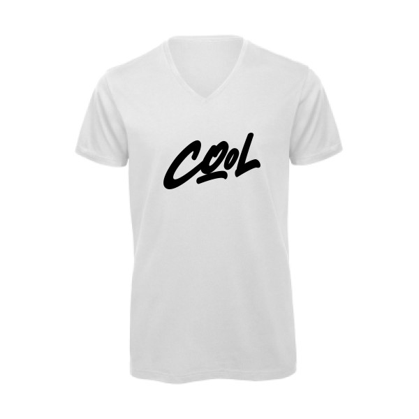 T-shirt bio col V - B&C - Inspire V/men - stef