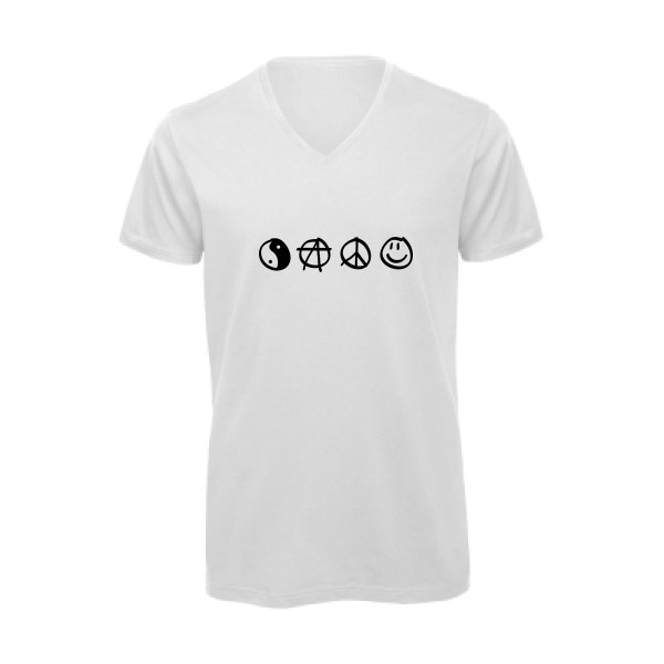 circles power- Tshirt geek - B&C - Inspire V/men