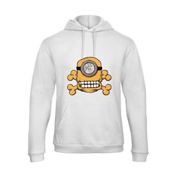 Minion Skull-T shirt minion drole - B&C - Hooded Sweatshirt Unisex 