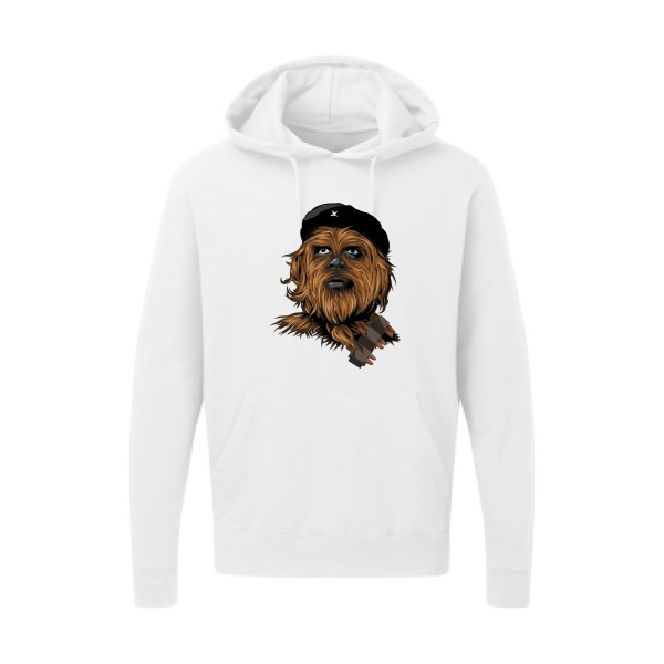 Chewie guevara -Sweat capuche  parodie Homme  -SG - Hooded Sweatshirt -thème  cinema - 