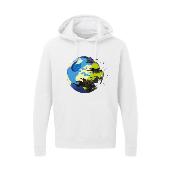 EARTH DEATH - tee shirt original Homme -SG - Hooded Sweatshirt