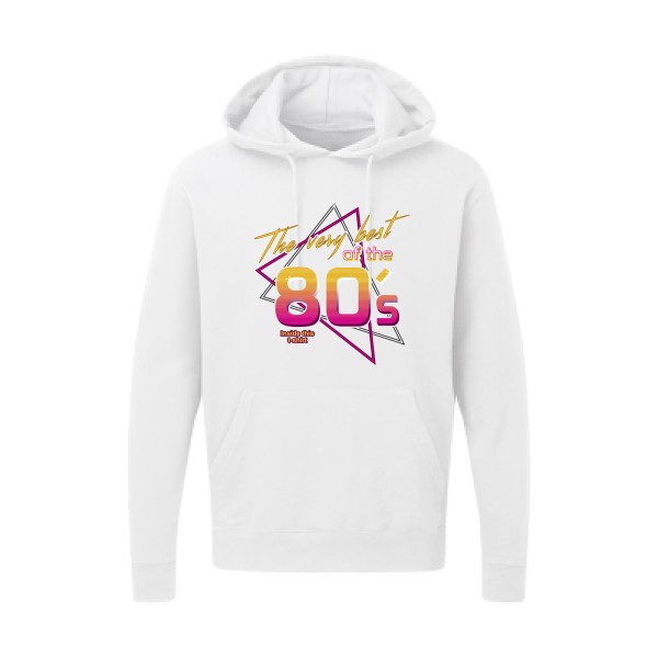 80s -Sweat capuche original vintage - SG - Hooded Sweatshirt - thème vintage -