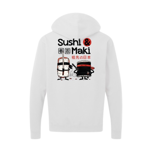 Sushi et Maki-SG - Zip Hood Men - T-shirts et sweats originaux -