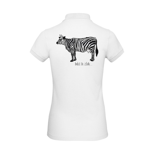 drole de zebre- Tee shirts originaux Femme - modèle B&C - Inspire Polo /women -