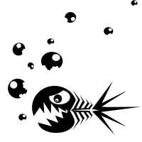 Piranha croq-bulle