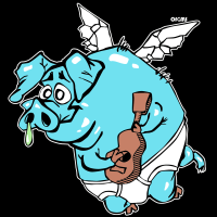 l'cochonquivole
