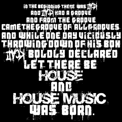 In the Beginning.... maj 2