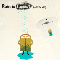 La pluie...