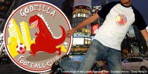 godzilla football-club&nbsp;par&nbsp;deloupy