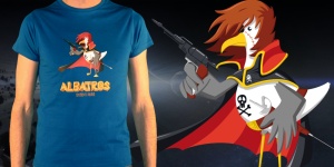 T-shirt Albatros corsaire de l'espace